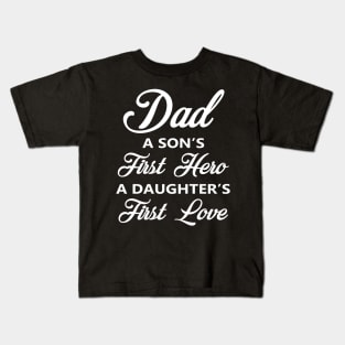 FAther (2) Awesome Dad Kids T-Shirt